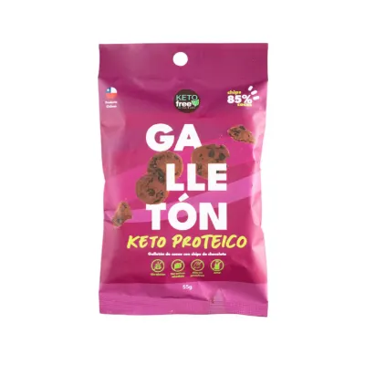 Keto Free Galleton Keto Proteico Sin Gluten 11,7 g de Proteina