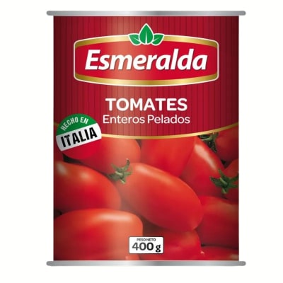 Esmeralda Tomates Enteros Pelados
