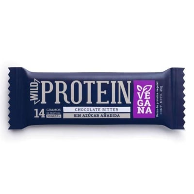 Caja Wild Protein Barra Vegana Chocolate Bitter 45 g X 5 UN