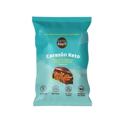 Keto Free Corazon Keto Chocolate y Manjar