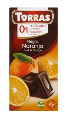 Torras Chocolate Negro con Naranja