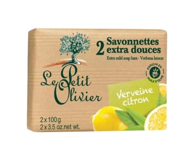 Le Petit Olivier Jabon Extra Suave Verbena Limon 2 x 100g