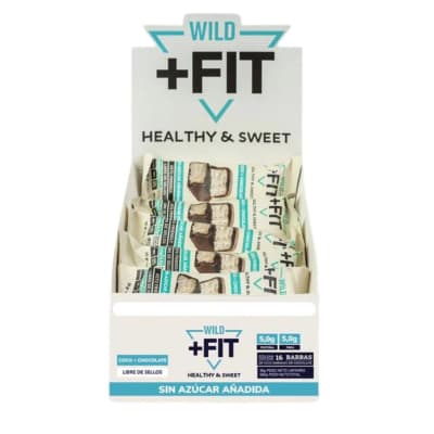 Caja Wild Fit Barras Coco 35 g X 16 UN
