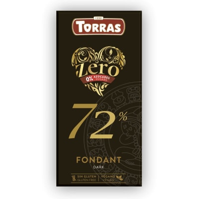 Torras Zero Chocolate 72% Cacao