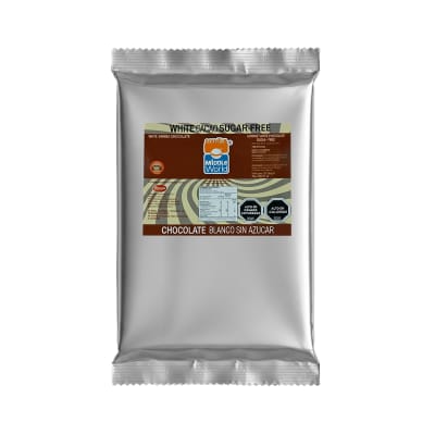 Cobertura de Chocolate Blanco Sin Azucar