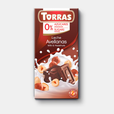 Torras Chocolate Leche con Avellanas