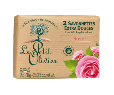 Le Petit Olivier Jabon Extra Suave Rosa 2x100g