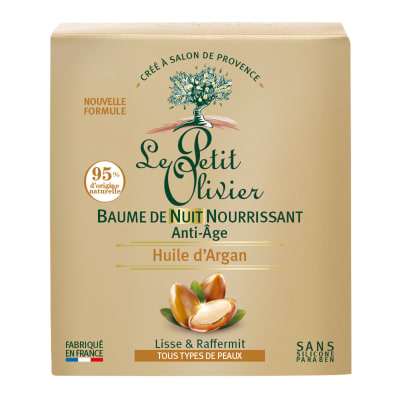 Le Petit Olivier Balsamo de Noche Regenerante Anti-Age Argan 50 mL