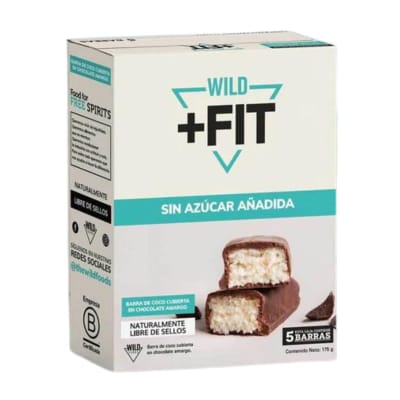 Caja Wild Fit Barras Coco 35 g X 5 UN
