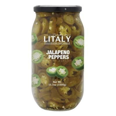 Jalapeños en Trozos Litaly 1 Kg