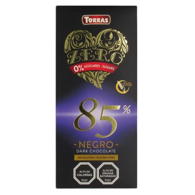 Torras Zero Chocolate Sin Azucar 85% Cacao
