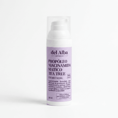 Apicola del Alba Crema Propoleo Matico Niacinamida Tea Tree