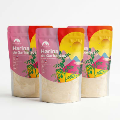 3-Pack Harina de Garbanzos 3 x 1 Kg