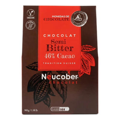 Neucober Monedas Chocolate Semibitter 46% Cacao 801