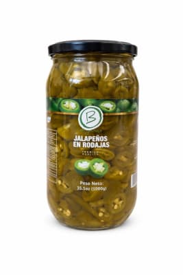 Jalapeños en Trozos Be Organics 1 Kg
