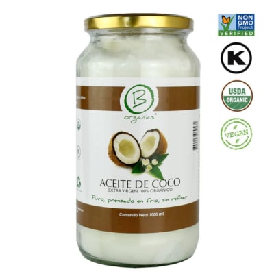 Aceite de coco organico extra virgen