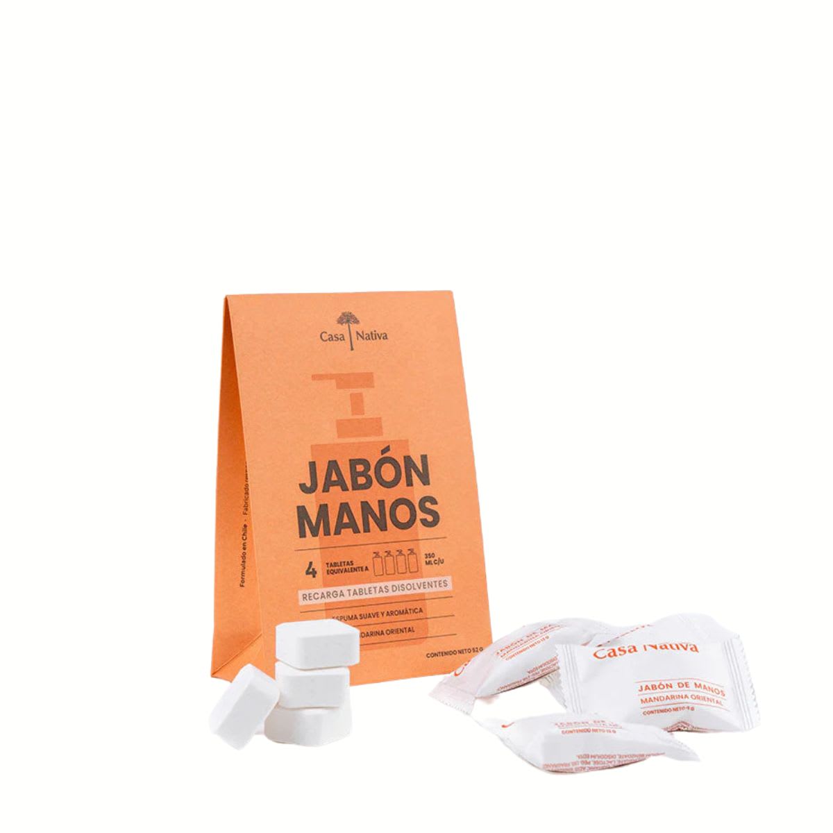 Casa Nativa Recarga Jabon de Manos Espuma Mandarina Oriental1