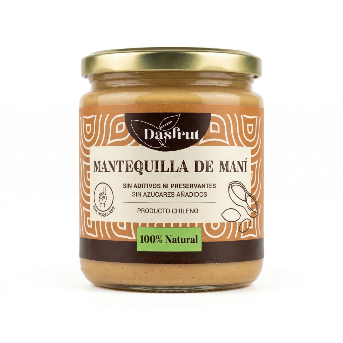 Dasfrut Mantequilla De Mani 410 g1