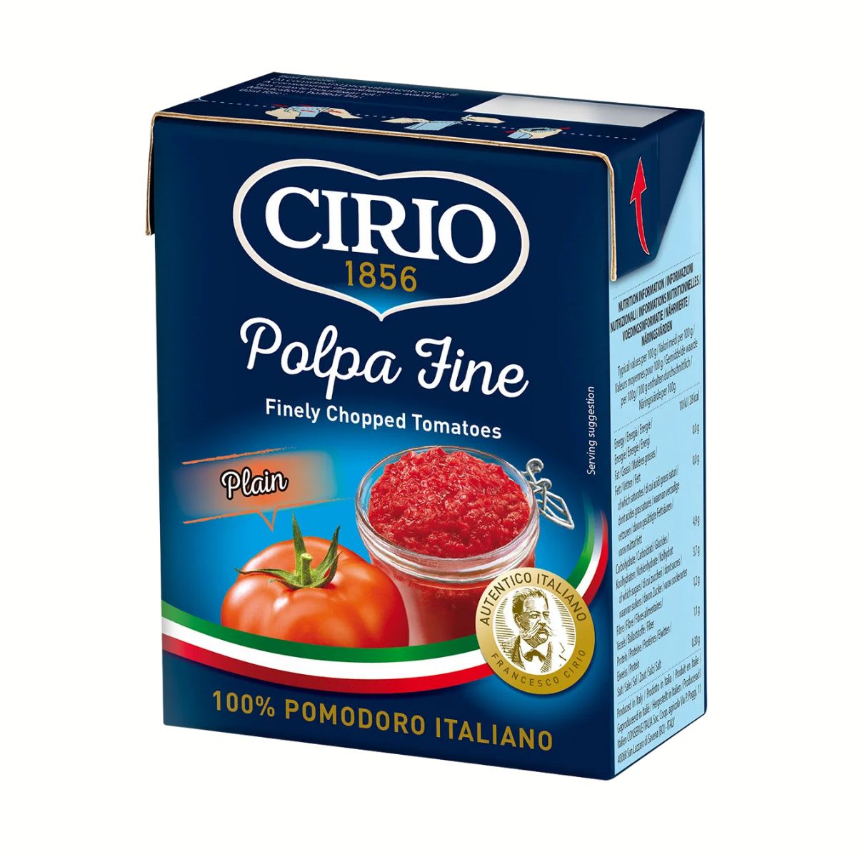 Cirio Pulpa Fina de Tomate 390 g1