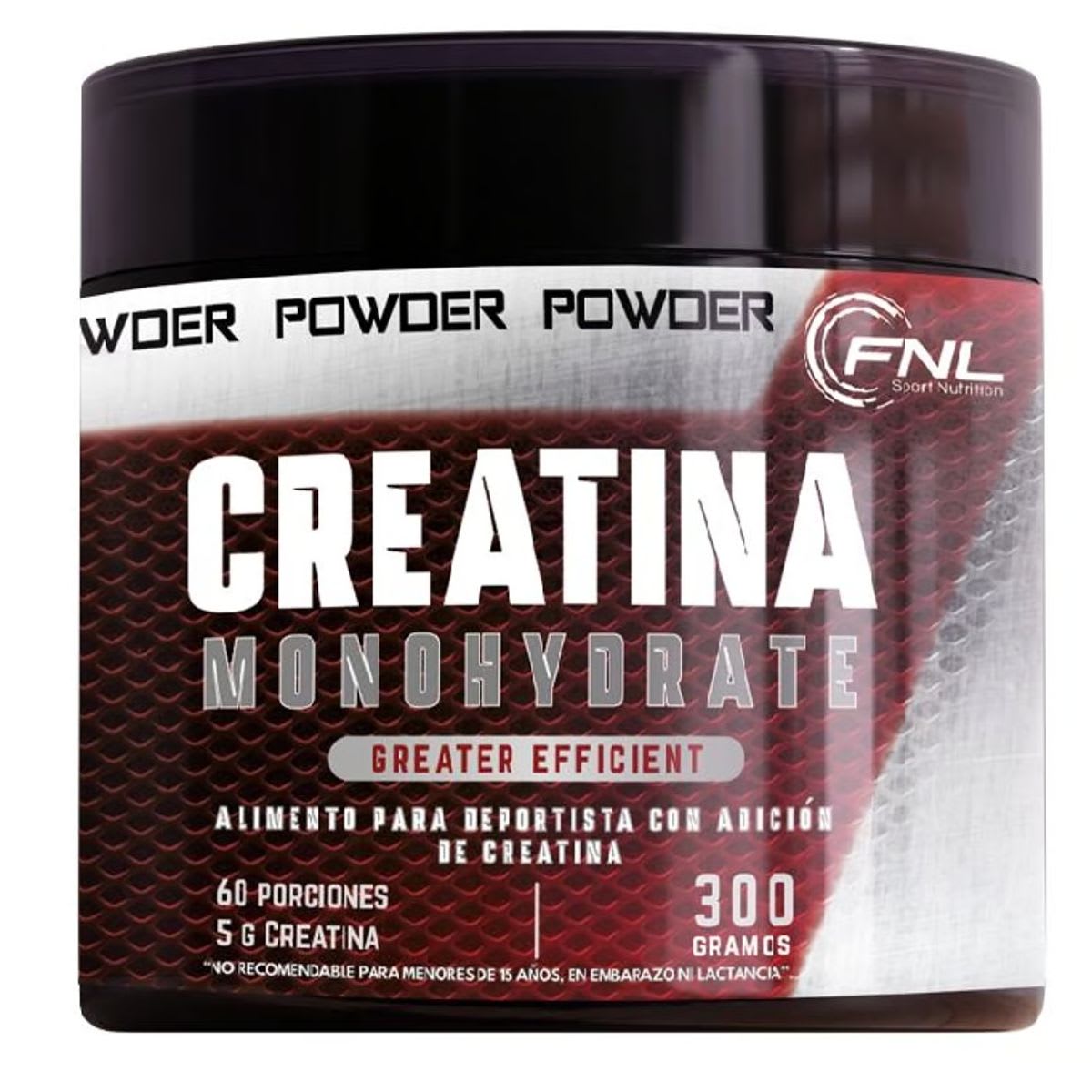 FNL Creatina Monohidratada en Polvo 300 g1