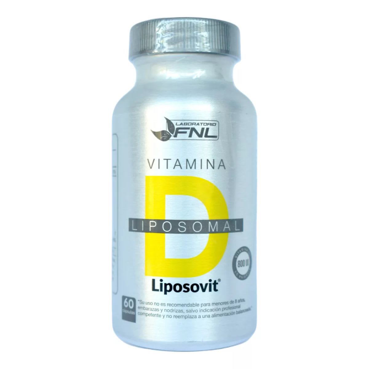 FNL Vitamina D3 Liposomal 800 UI 60 capsulas1