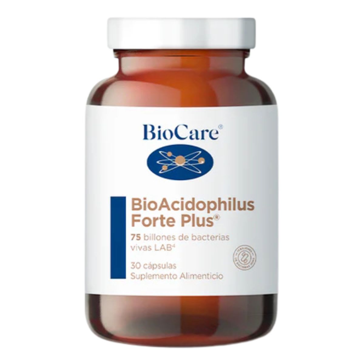 Biocare Probiotico BioAcidophilus Forte Plus 75 billones UFC1