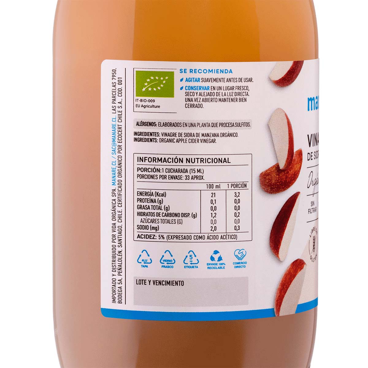 Vinagre de Manzana Organico4