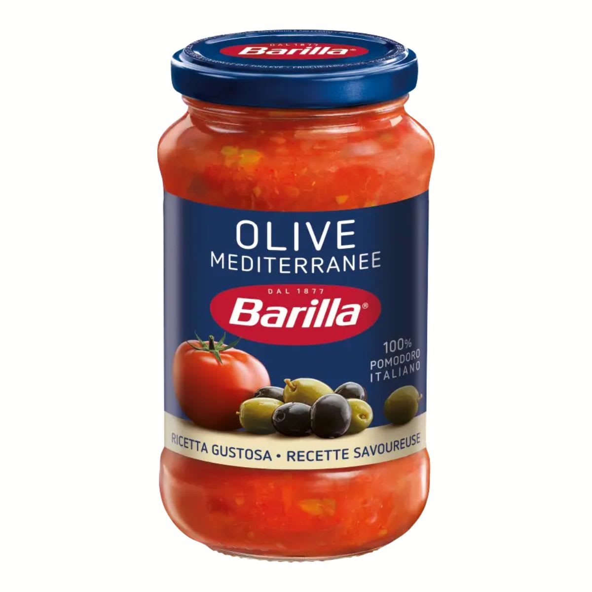 Barilla Salsa de Tomate Olive con Aceitunas1