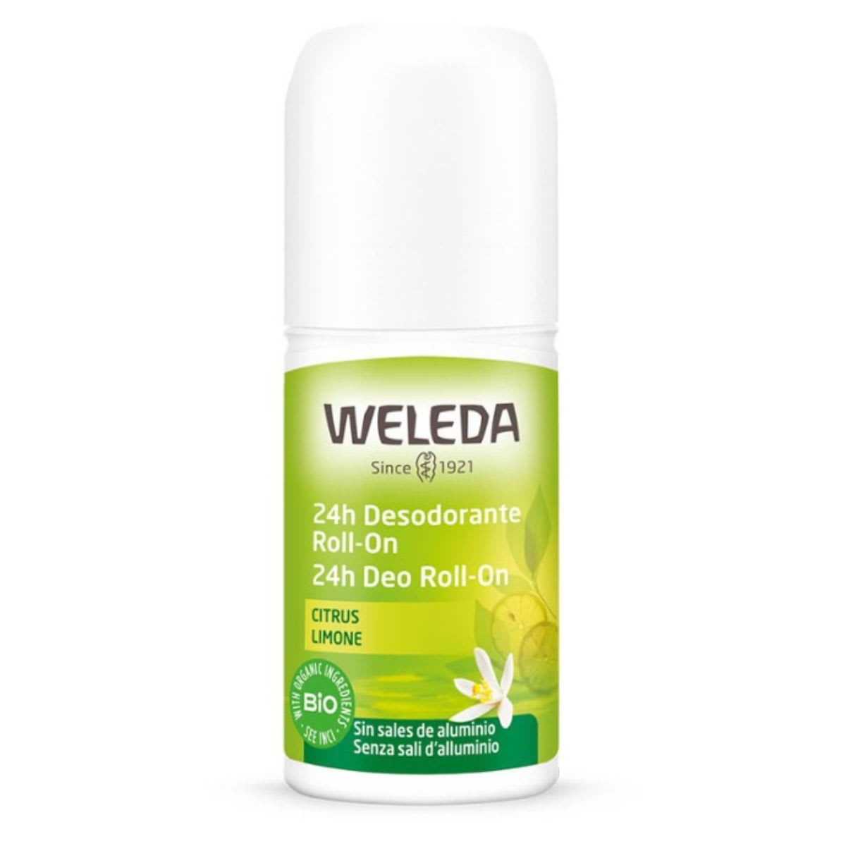 Weleda Desodorante Roll-on 24hrs Citrus1