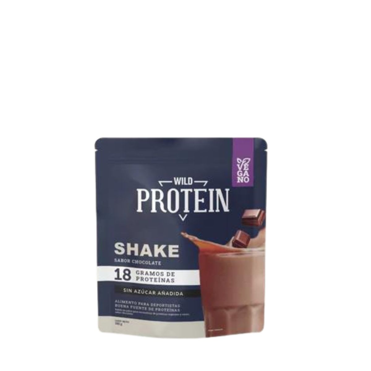 Wild Protein Vegan Shake Chocolate 350 g1
