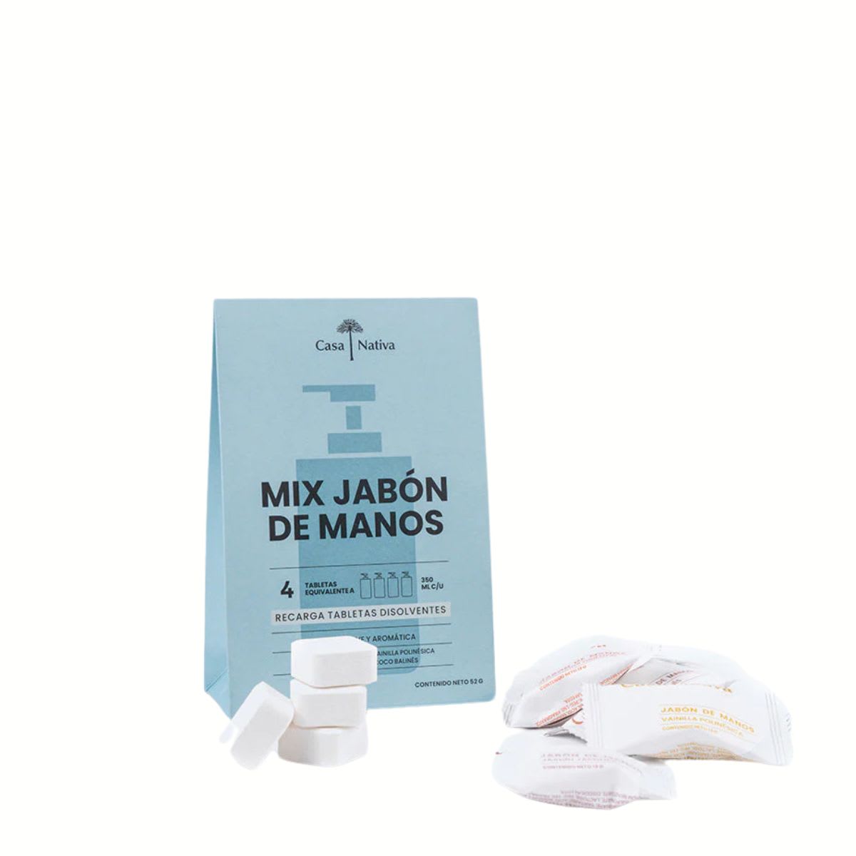 Casa Nativa Recarga Jabon de Manos Espuma Mix Aromas1