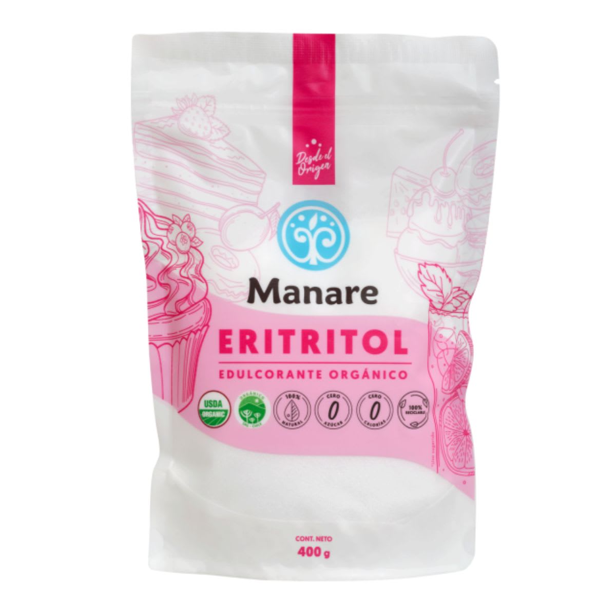Manare Eritritol Organico1