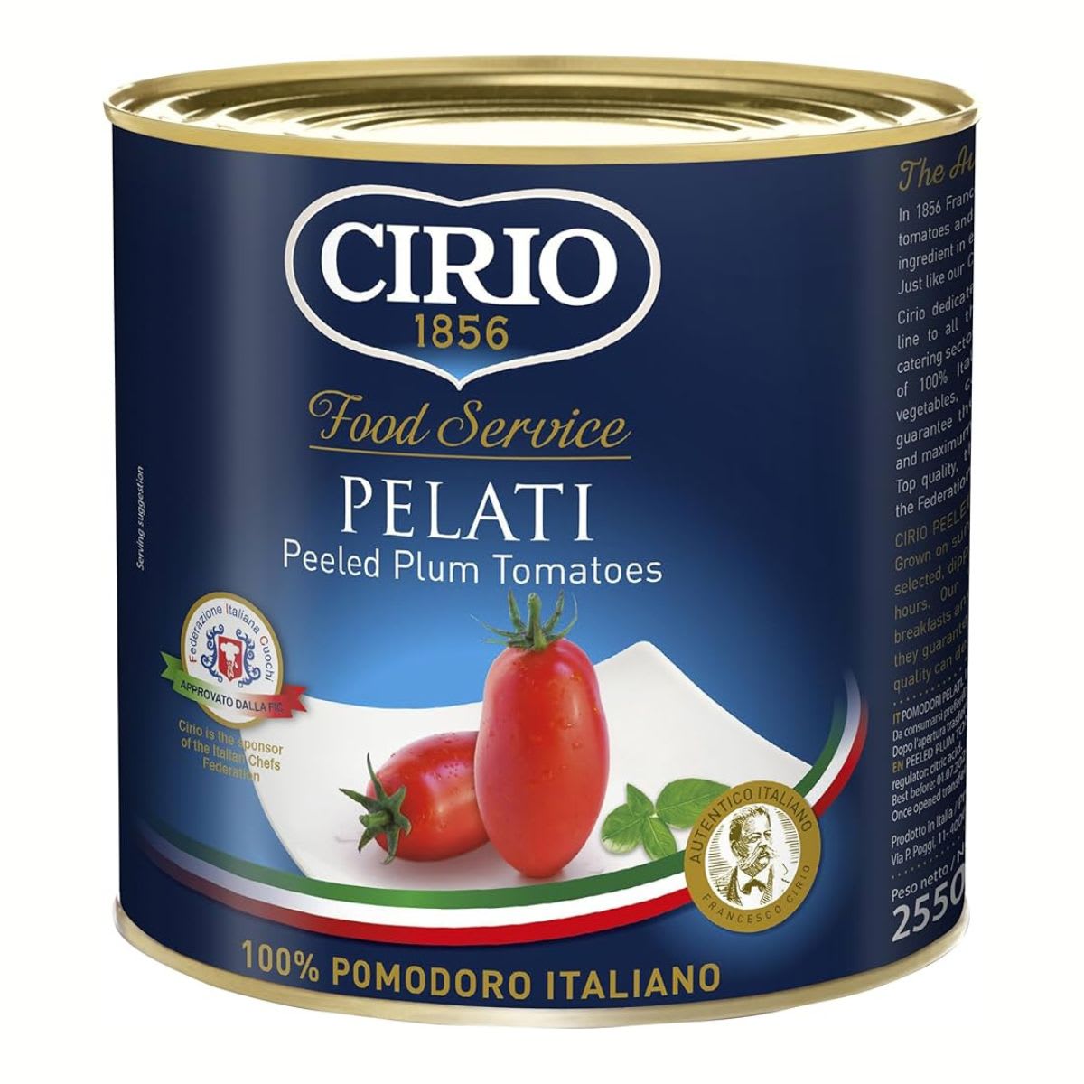 Cirio Tomates Pelados 2.5 Kg1