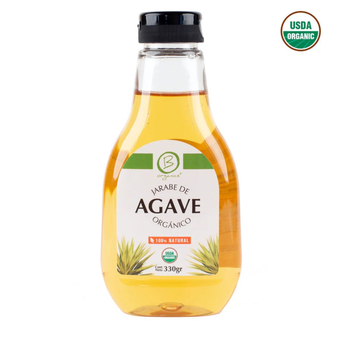 Be Organics Jarabe de Agave Organico 330 mL1