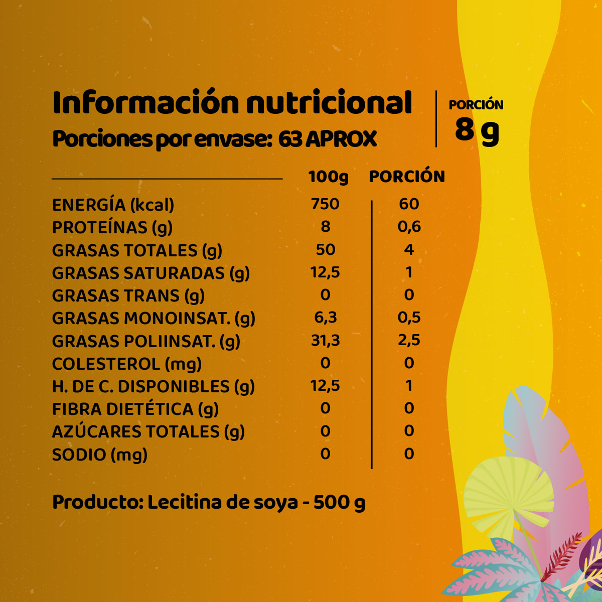 Lecitina De Soya En Polvo2