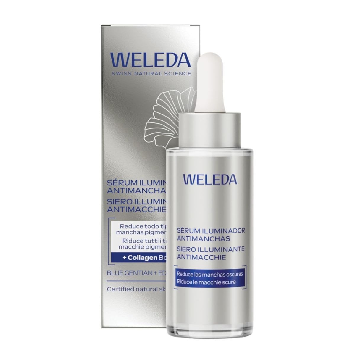 Weleda Genciana Azul y Edelweiss Serum Iluminador Antimanchas +501