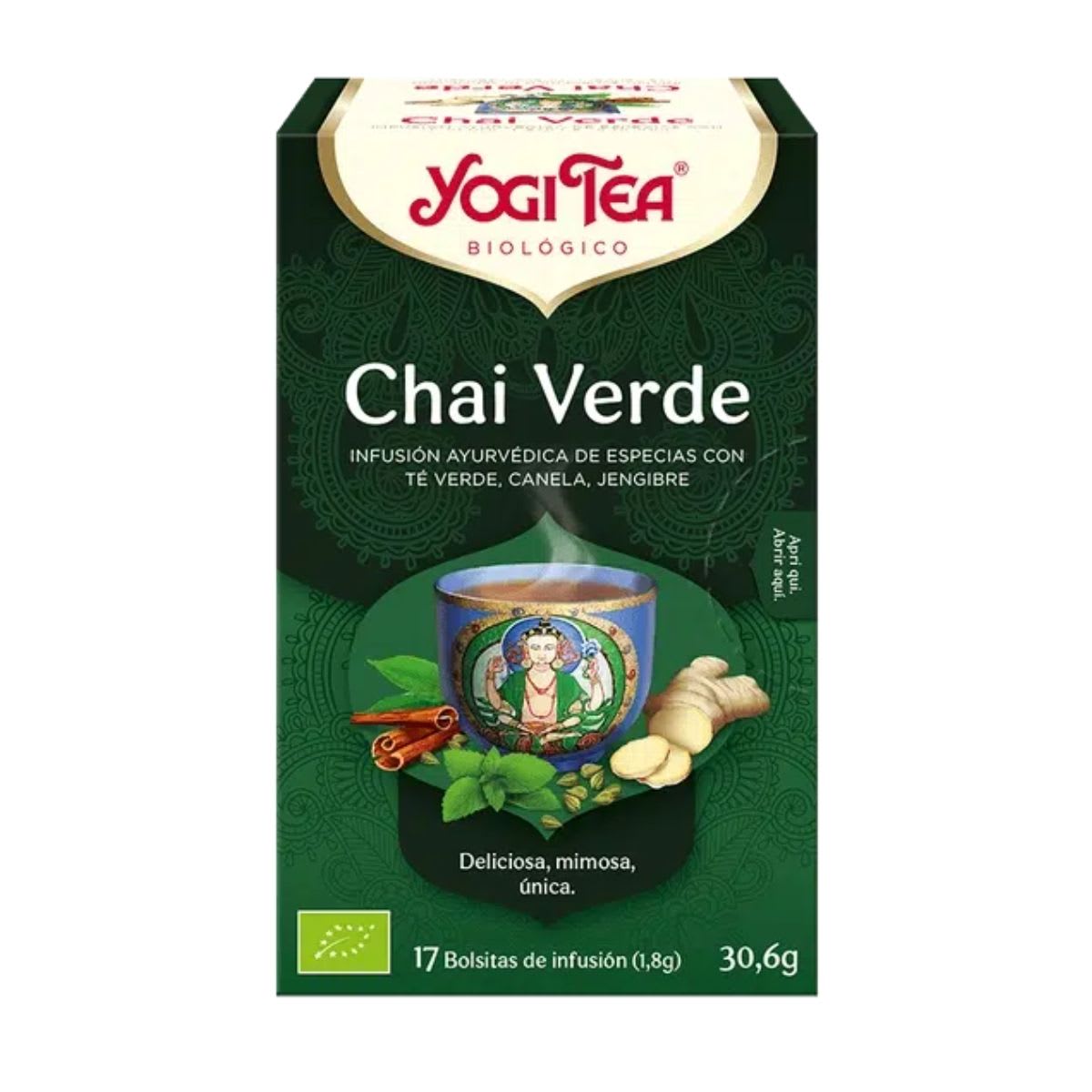 Yogi Tea Green Chai Organico1