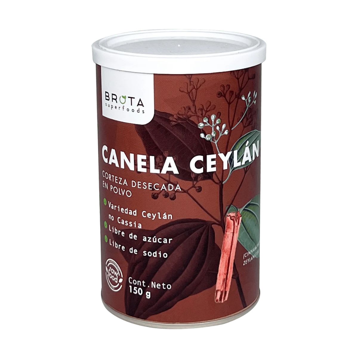 Brota Canela Ceylan en Polvo Inmune1