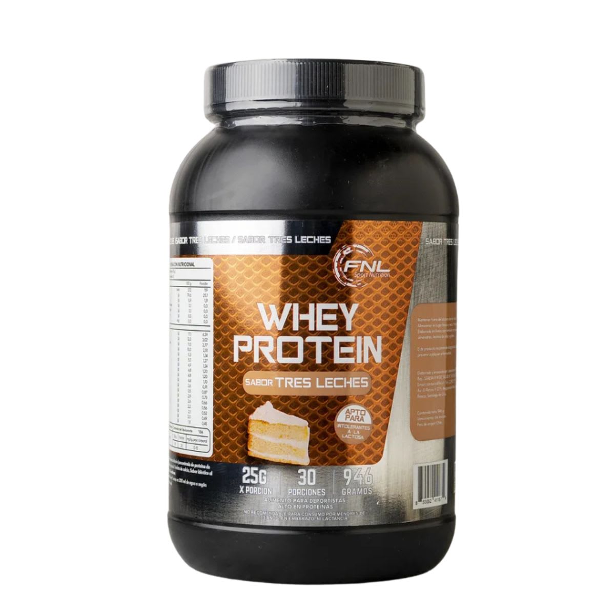 FNL Whey Protein Sabor Tres Leches 25g Proteina1