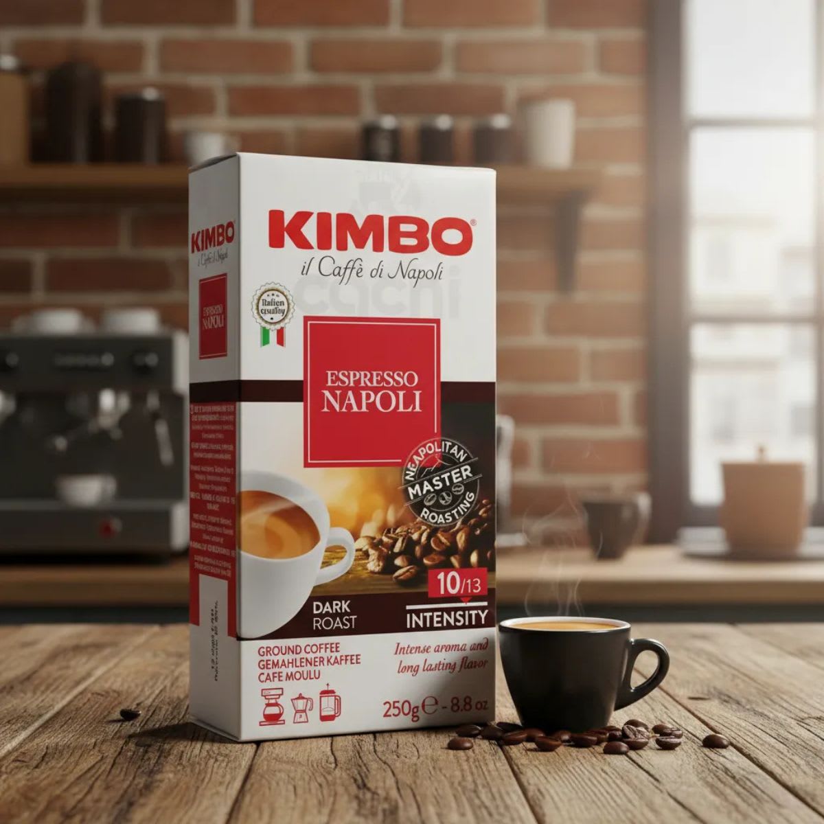 Kimbo Café Molido Espresso Napoli 250g2