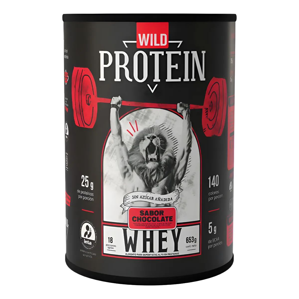 Wild Protein Whey Protein Sabor Chocolate 25g Proteina1