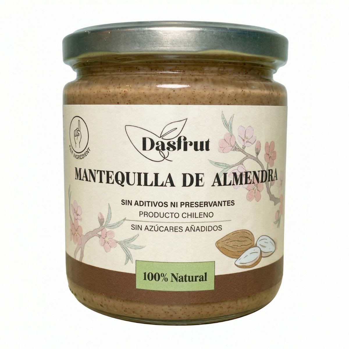 Dasfrut Mantequilla De Almendras 410 g1