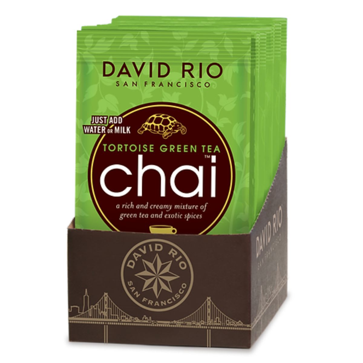 David Rio Tortois Green Tea Chai2