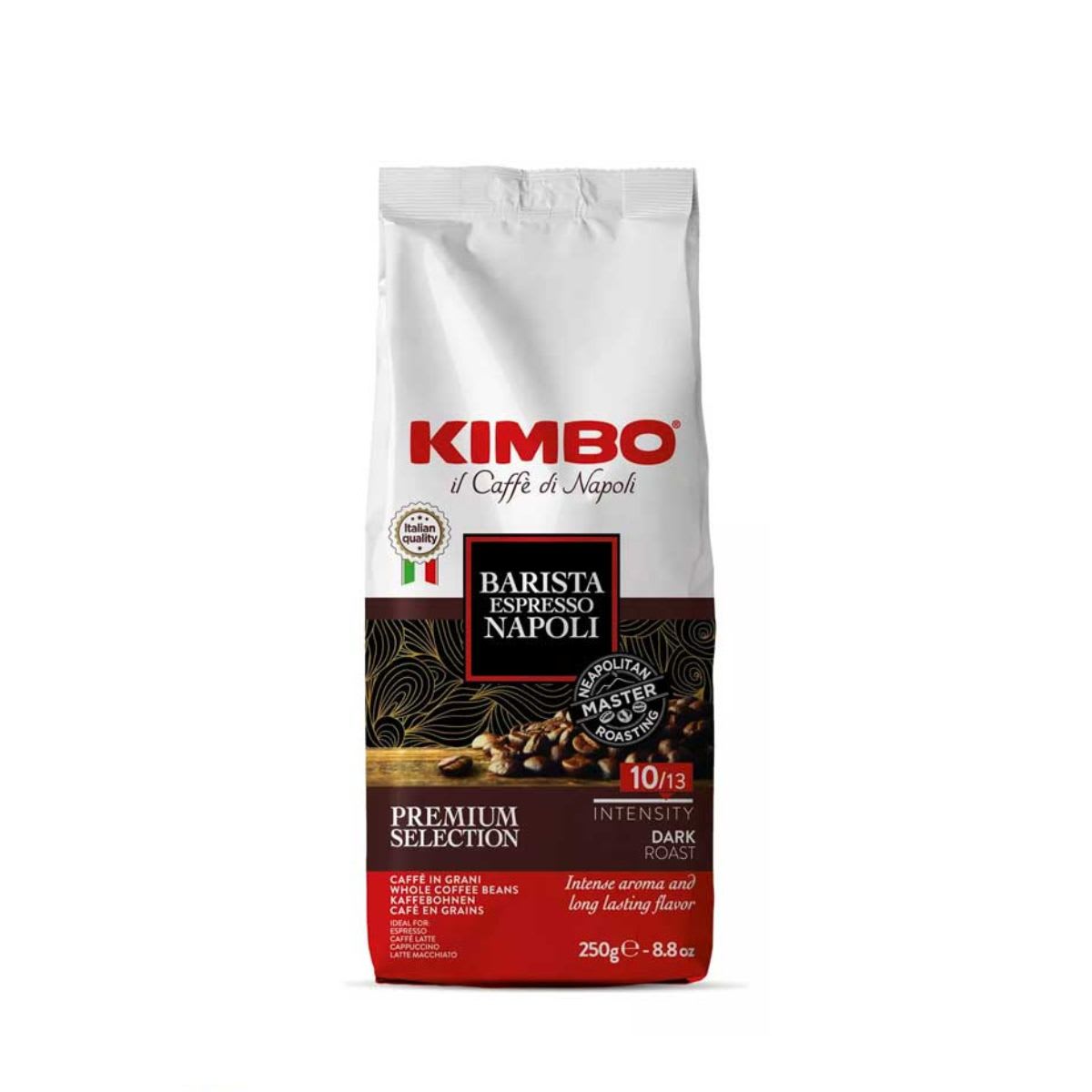 Kimbo Café Barista Espresso Napoli en Grano 250 g1
