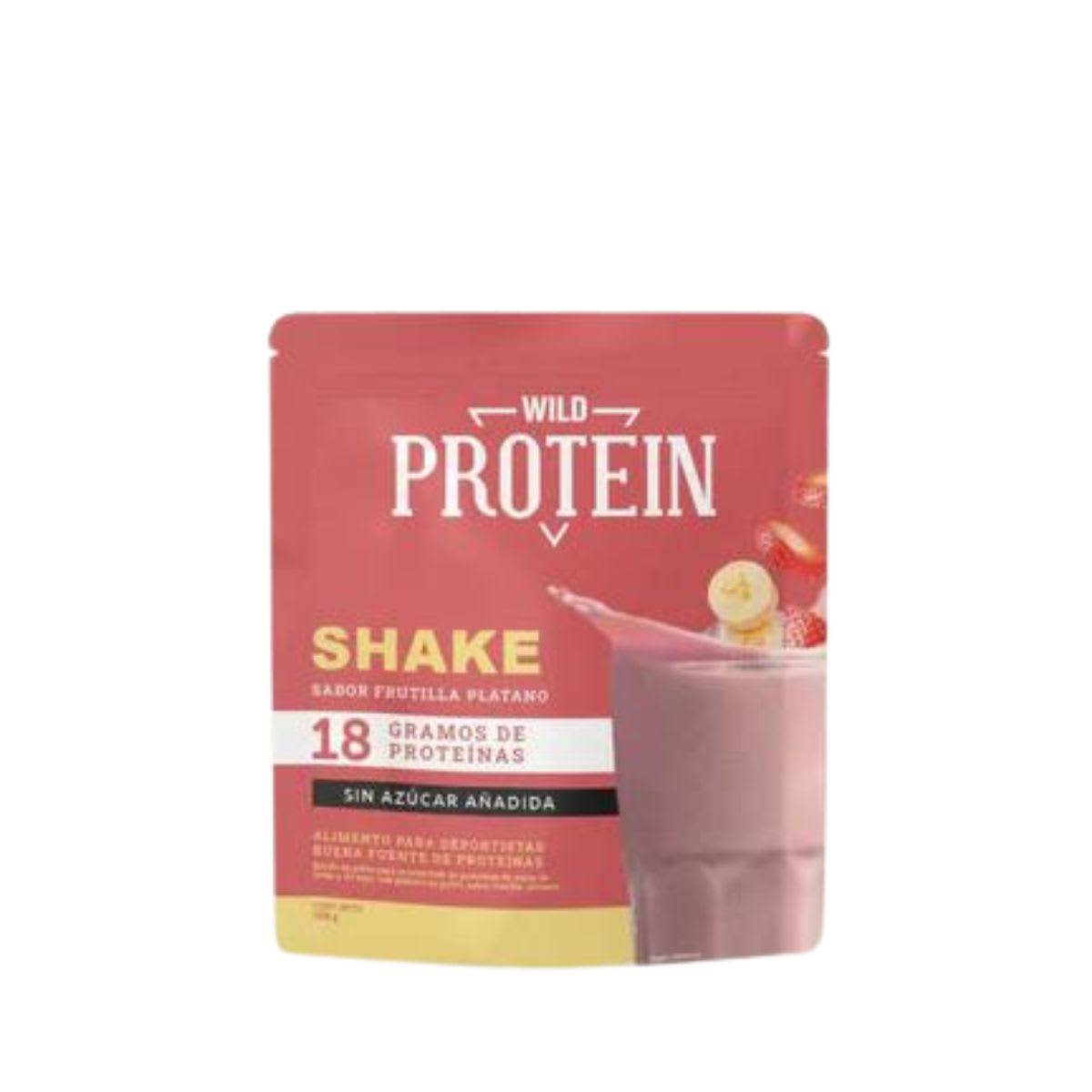 Wild Protein Shake Frutilla Platano4