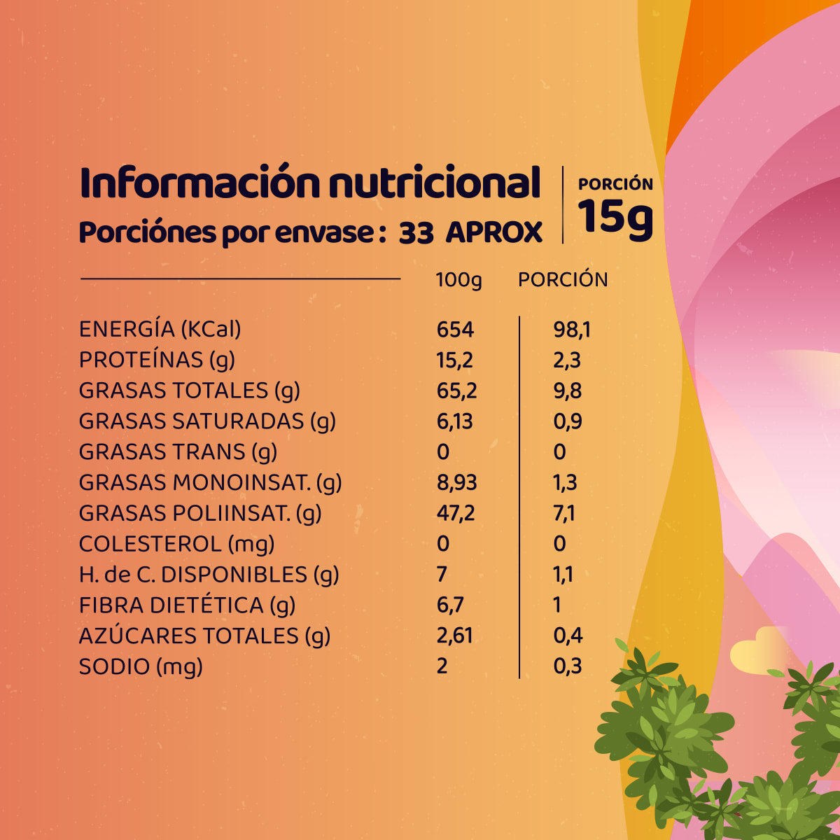 Harina De Nuez 1 Kg Andina Grains5