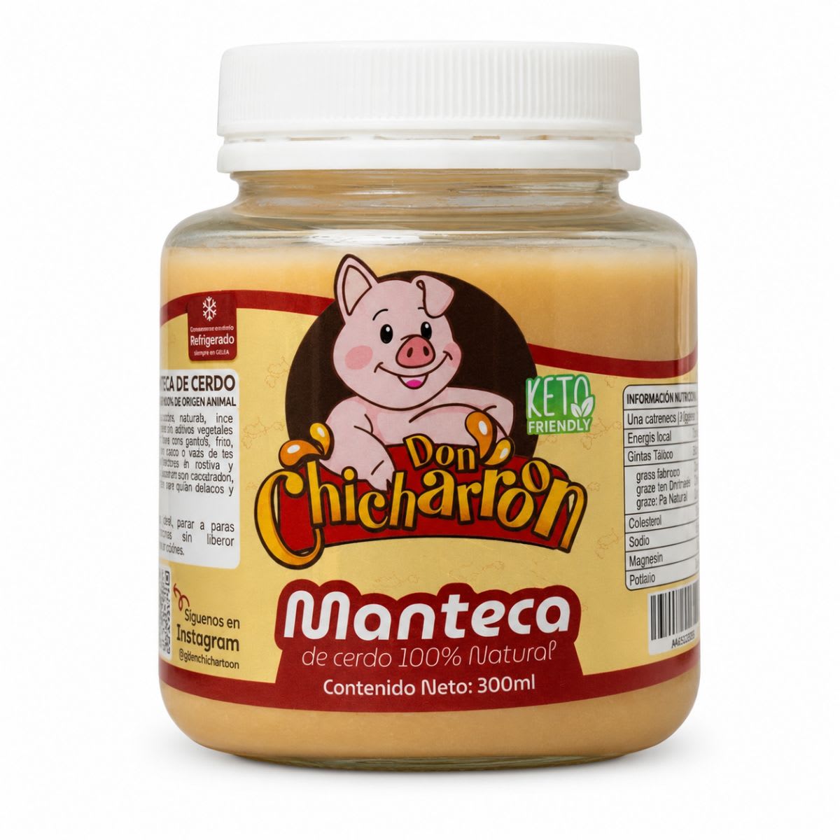 Don Chicharroon Manteca de Cerdo Natural1