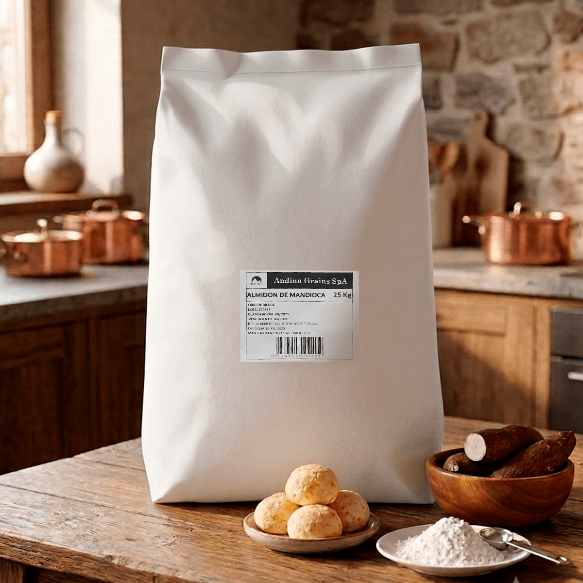 Almidon De Mandioca (tapioca) Caja De 10 Kg Por Mayor5