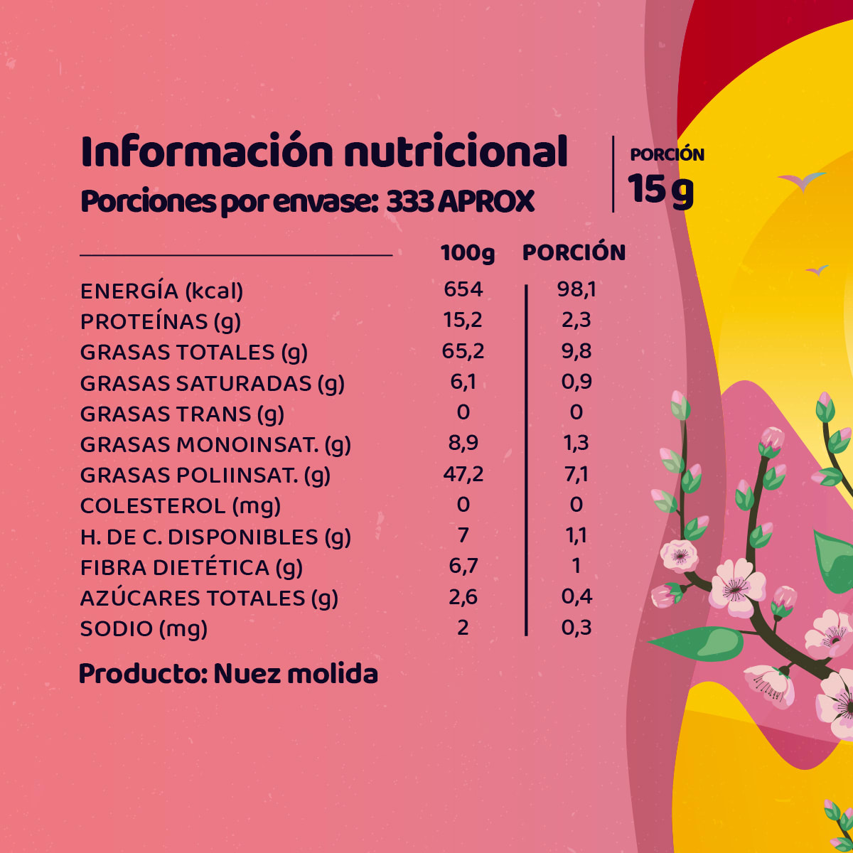 Harina de Nuez Granel 5 Kg2