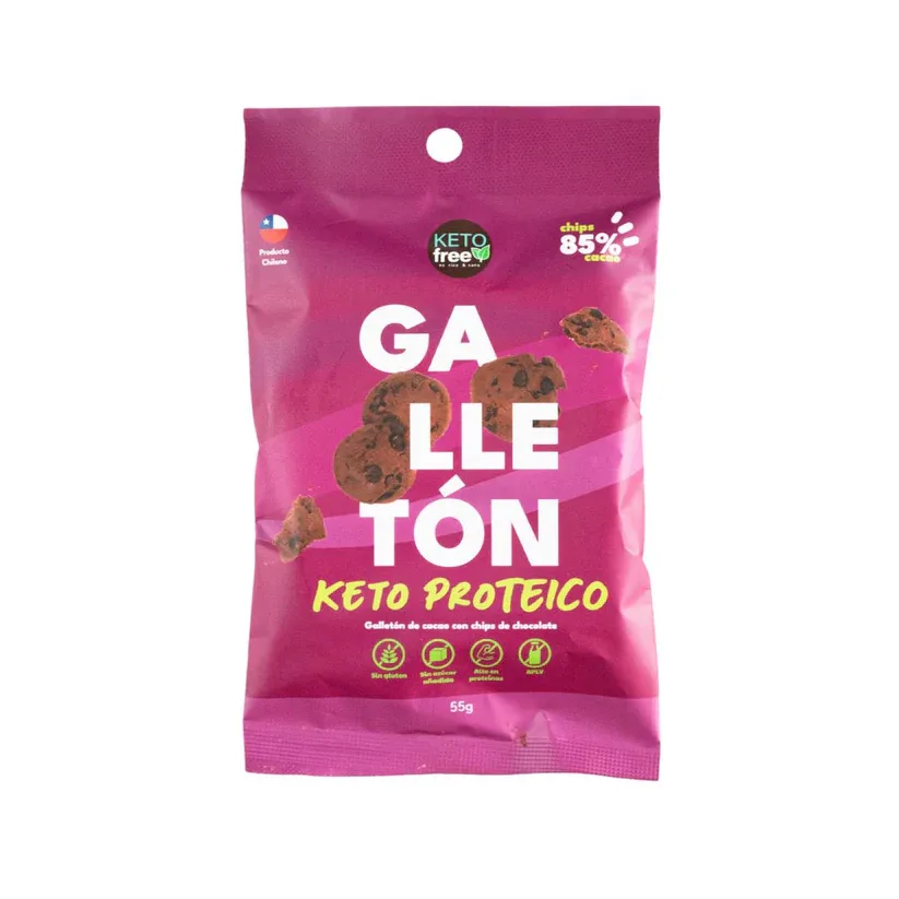 Keto Free Galleton Keto Proteico Sin Gluten 11,7 g de Proteina1